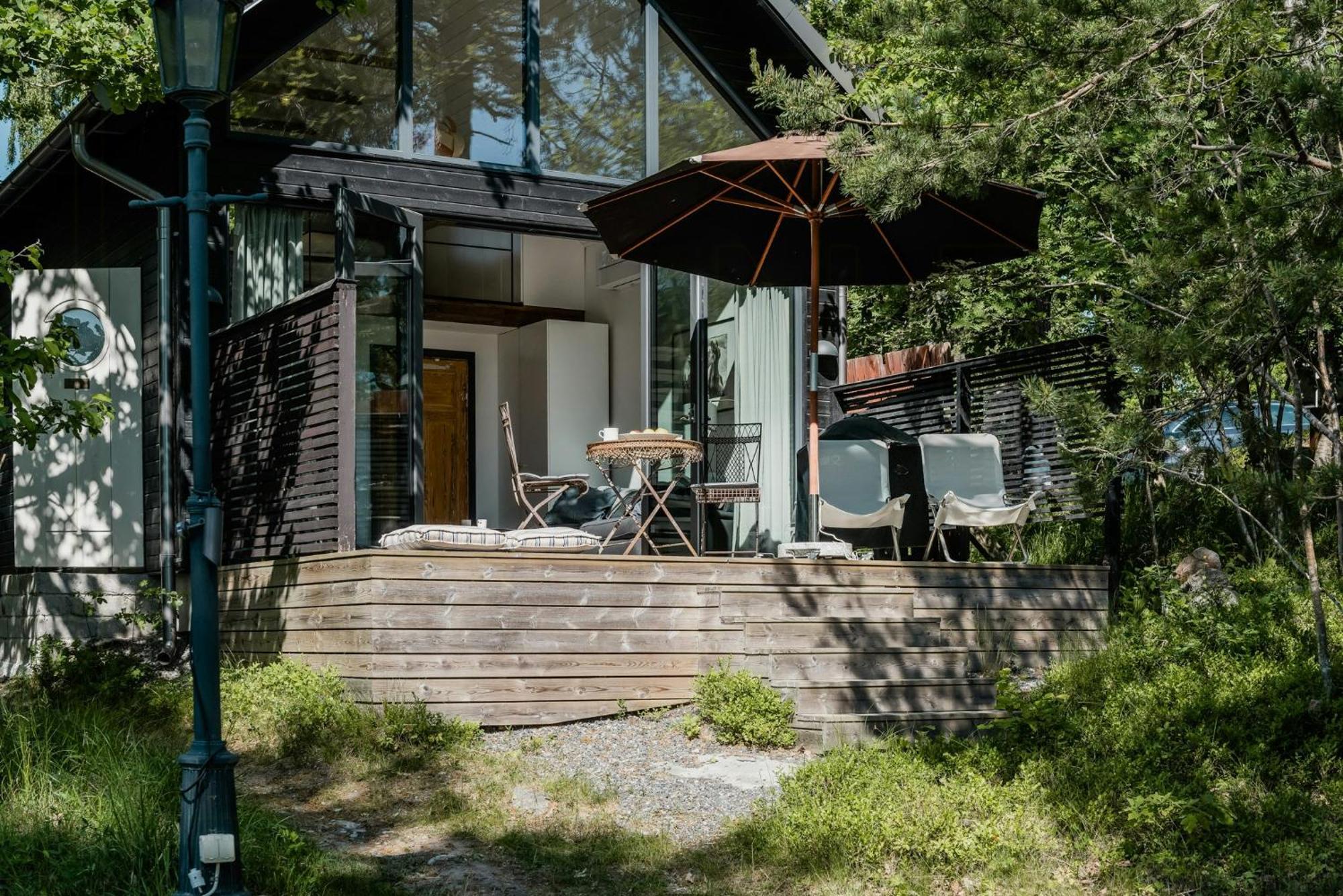 Charmerende Feriehus Med Havudsigt Naer Stockholm Värmdö Exteriér fotografie